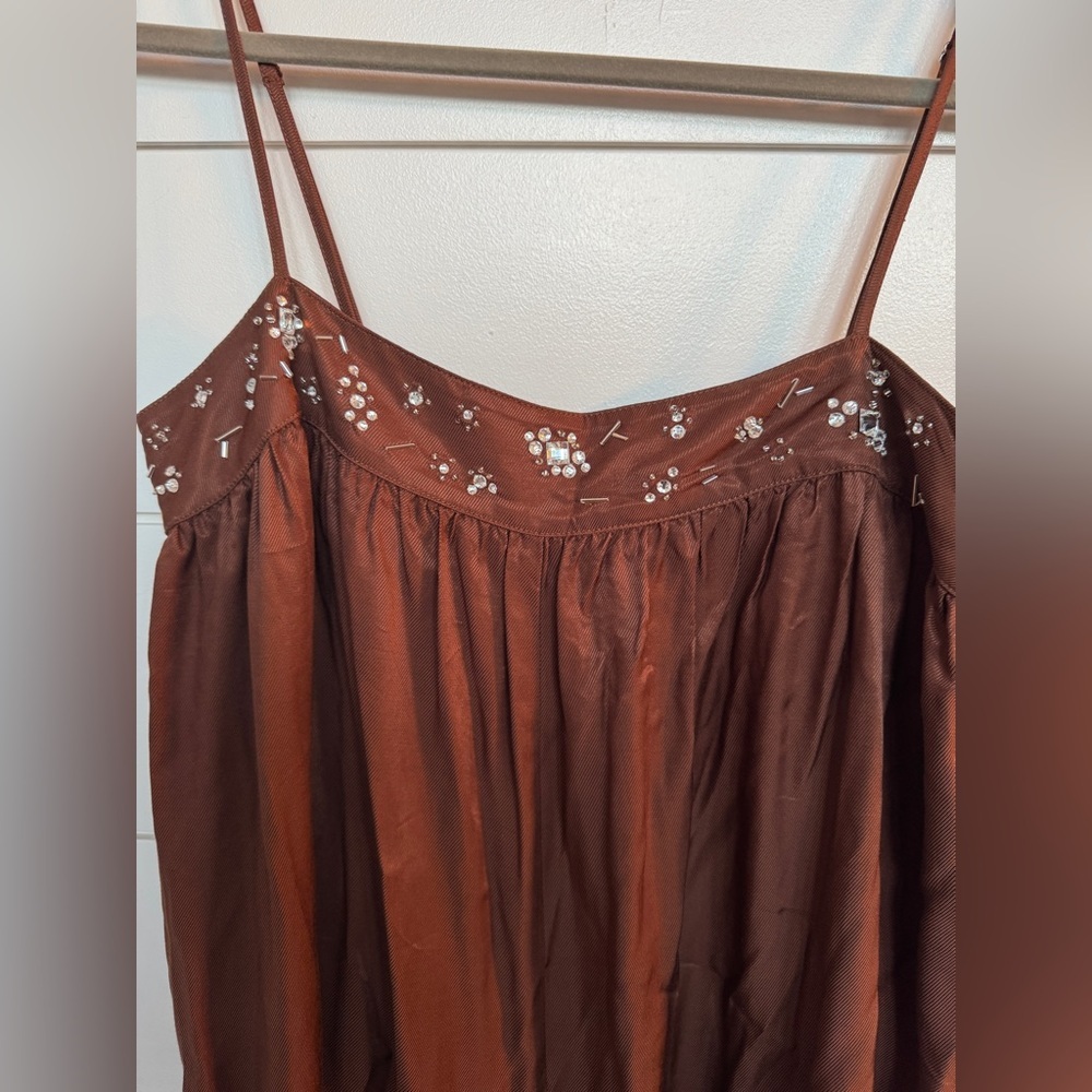 NWT Anthropologie Beaded Wide Leg Jumpsuit
Size Medium - Picture 6 of 12